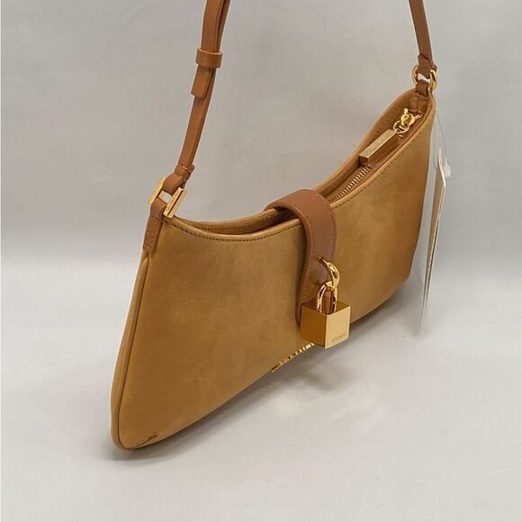 Jacquemus Le Bisou Cadenas Suede Shoulder Bag - Picture 9 of 15